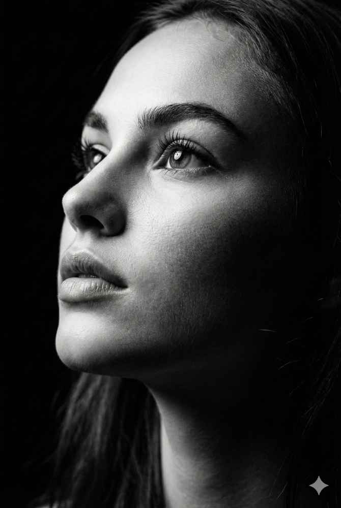 Chiaroscuro Monochrome Beauty
