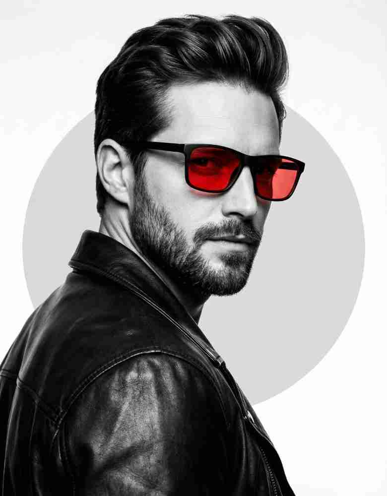 Red Lens Fashion Statement
